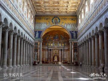 罗马圣保罗教堂-圣殿内景照片