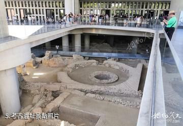 雅典衛城博物館-考古遺址照片