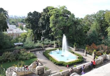 多倫多卡薩羅馬城堡-噴泉花園照片