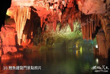 通山隱水洞地質公園-鯉魚躍龍門照片