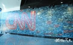 美國亞特蘭大CNN總部旅遊攻略之背景牆