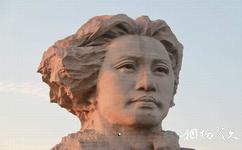 岳麓山旅游攻略之青年毛泽东艺术雕塑