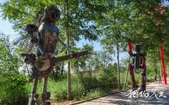 黄河三盛公国家水利旅游攻略之金属雕塑园