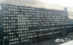 上海金山卫抗战遗址纪念园旅游攻略之“金山人民抗击侵华日军记”碑墙