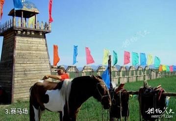 赤峰市巴林右旗巴林蒙古部落-赛马场照片