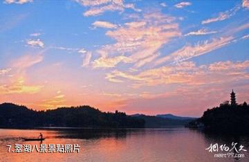 廣安岳池翠湖-翠湖八景照片