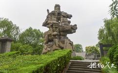 许昌灞陵桥旅游攻略之关公骑马像