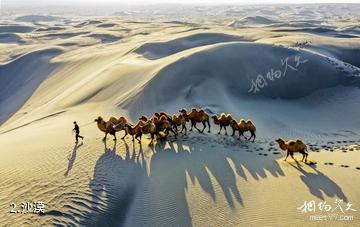 精河木特塔尔沙漠景区-沙漠照片
