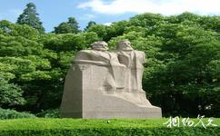 上海复兴公园旅游攻略之马恩雕像