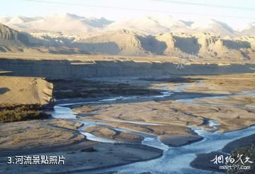 西藏扎達土林-河流照片