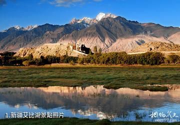 新疆艾比湖照片