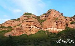 宁夏西吉火石寨国家地质公园旅游攻略之鹰鸽岩