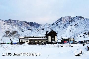 北京八達嶺滑雪場照片