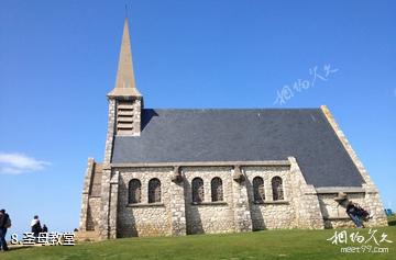 法国诺曼底埃特尔塔-圣母教堂照片