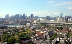 美國波士頓自由之路旅遊攻略之眺望波士頓風光