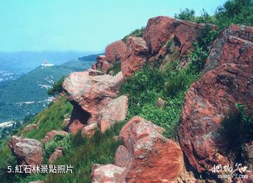 許昌紫雲山-紅石林照片