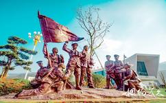 萍乡芦溪袁水源红色文化园旅游攻略之雕塑园