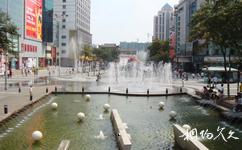 蘇州石路步行街旅遊攻略之噴泉