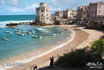 索馬利亞摩加迪沙-海灘照片