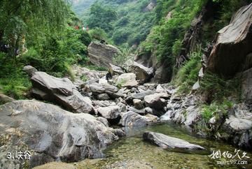 西安金龙峡风景区-峡谷照片