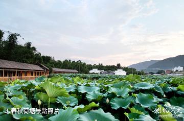 開州竹溪休閑農業觀光園-春秋荷塘照片