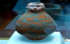 甘肅省博物館旅遊攻略之人頭形器口彩陶瓶