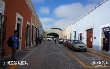 墨西哥坎佩切歷史要塞城-街道照片