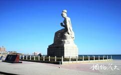 興城海濱浴場旅遊攻略之菊花女雕塑