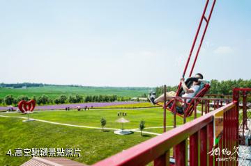 吉林金珠花海度假區-高空鞦韆照片