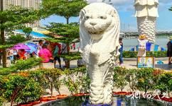 新加坡魚尾獅公園旅遊攻略之小雕像