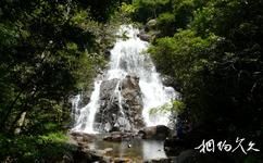 賀州十八水原生態園旅遊攻略之黃綢瀑布