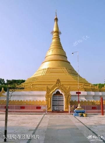 尼泊爾藍毗尼園-緬甸寺照片