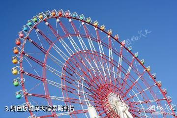 東京台場-調色板城摩天輪照片