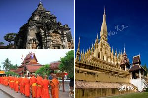 亚洲老挝旅游景点大全
