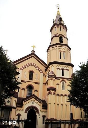 立陶宛维尔纽斯市-教堂照片