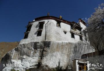西藏帕崩岗寺-帕邦喀殿照片