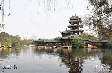 成都宝光桂湖文化旅游区-云外楼照片