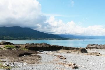 台灣三仙颱風景區-海濱照片