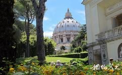 梵蒂冈花园旅游攻略之草坪