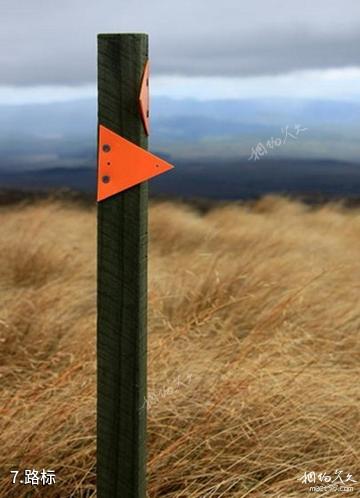新西兰汤加里罗国家公园-路标照片