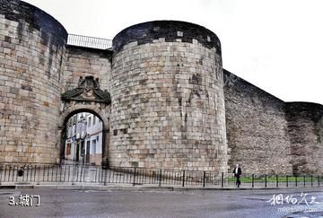 西班牙卢戈古城墙-城门照片