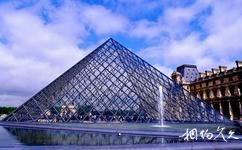 法國巴黎盧浮宮旅遊攻略之盧浮宮金字塔
