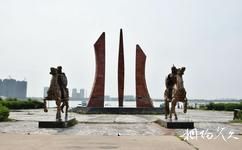 黑龙江大庆明湖旅游攻略之罗马卫士塑像