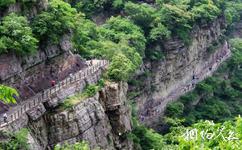 舞钢灯台架旅游旅游攻略之原生态悬崖栈道