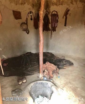 納米比亞辛巴族紅泥人村-房屋照片