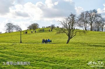 倫敦攝政公園-櫻草山照片