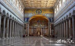 罗马圣保罗教堂旅游攻略之圣殿内景