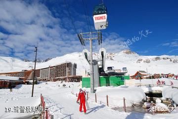 阿爾卑斯山-滑雪照片
