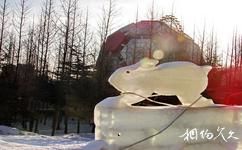 大連市勞動公園旅遊攻略之冰雪樂園雕像