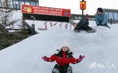 芬兰圣诞老人村旅游攻略之冰滑梯